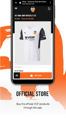 Valencia CF android App screenshot 4