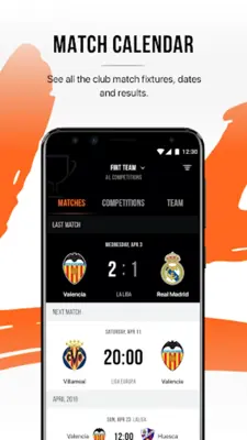 Valencia CF android App screenshot 5